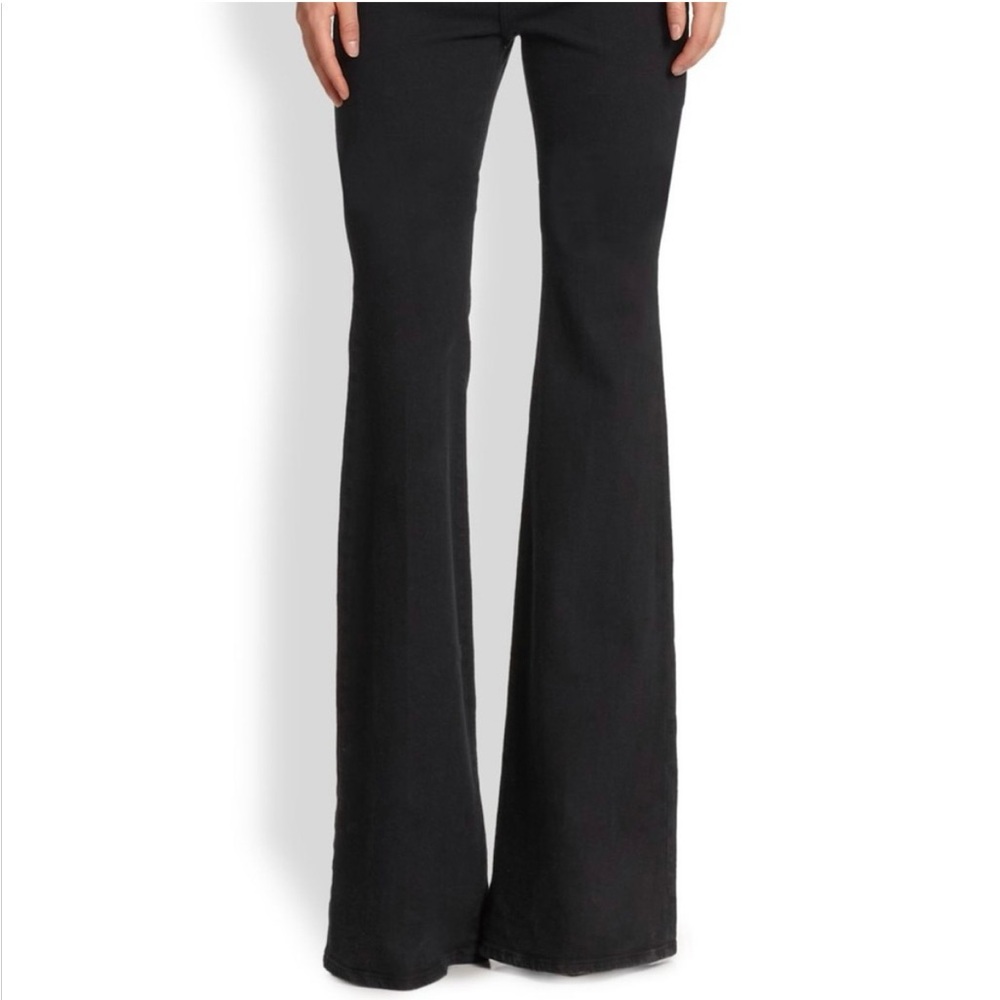 Banana Republic Women's dark Indigo Flared Jeans